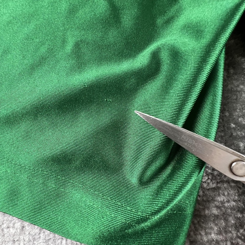 Nike Basketball Dazzle Shorts Mens 2XL Green 11 Inseam Vintage Silky Soft - Picture 6 of 16